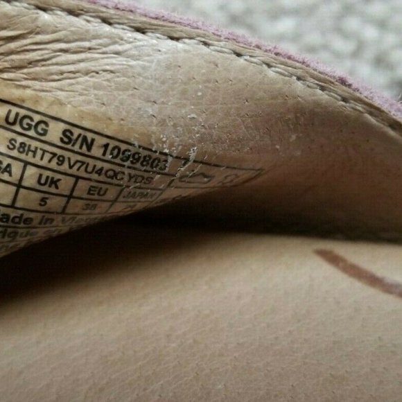 Ugg Australia Joan II Platform Slide Sandals Bow - Picture 3 of 6